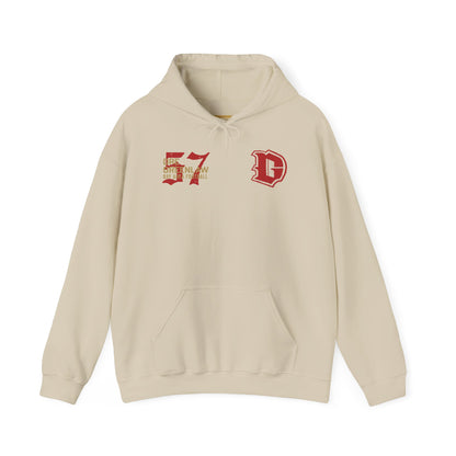 "The 57" Hoodie by Dre Greenlaw Brand