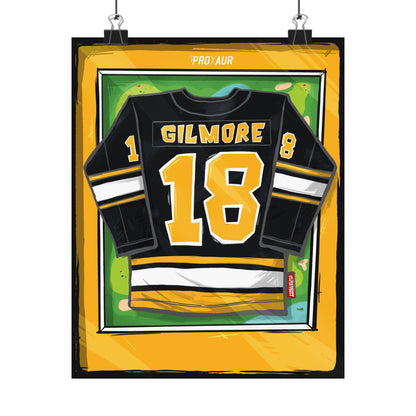 Happy Gilmore #18 Hockey Jersey Poster