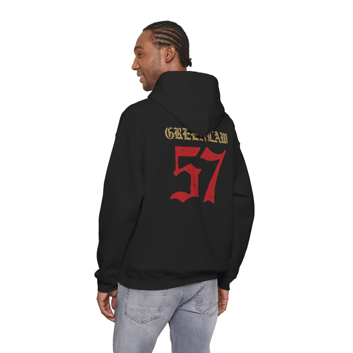 "The 57" Hoodie by Dre Greenlaw Brand