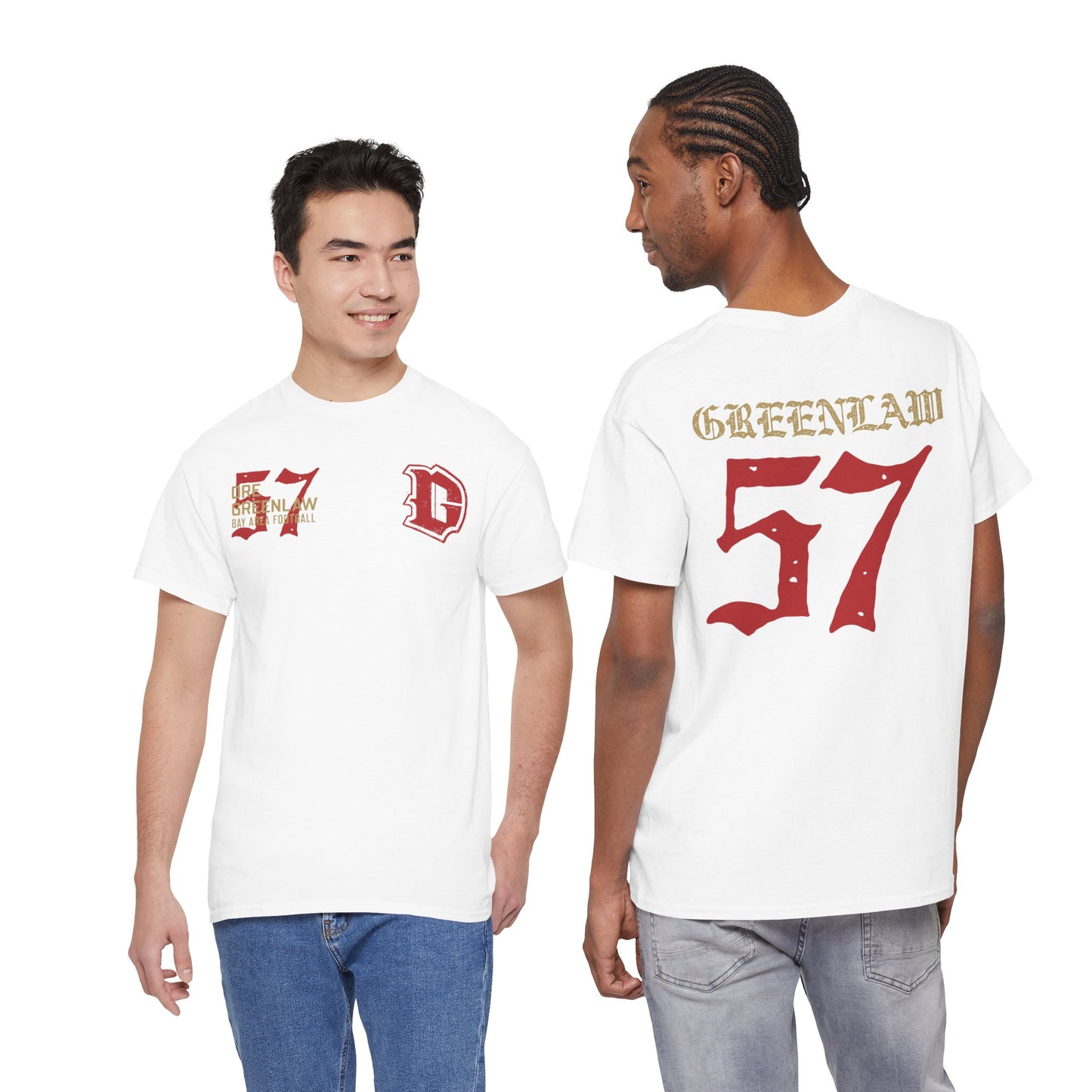 "The 57" T-Shirt by Dre Greenlaw Brand