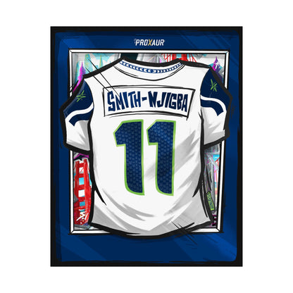 Jaxon Smith-Njigba #11 Seattle 'LX Limited Edition' Jersey Poster