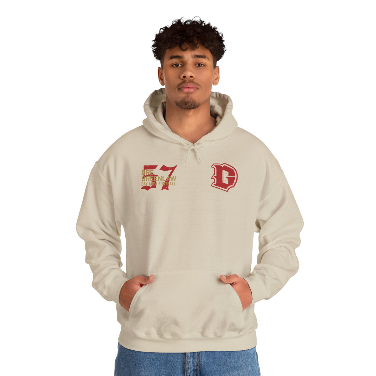 "The 57" Hoodie by Dre Greenlaw Brand