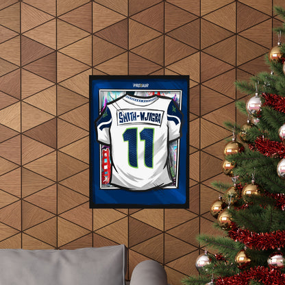 Jaxon Smith-Njigba #11 Seattle 'LX Limited Edition' Jersey Poster