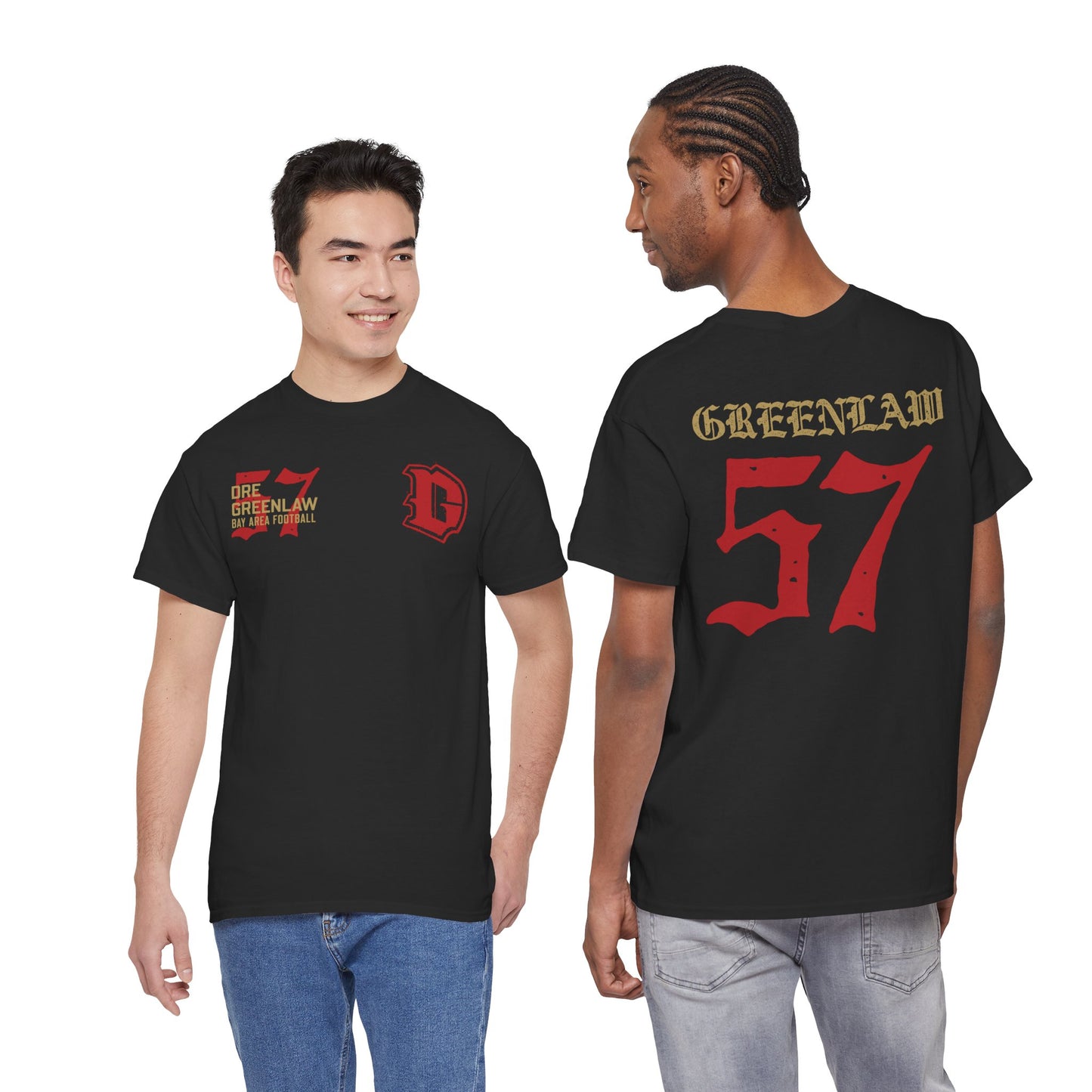 "The 57" T-Shirt by Dre Greenlaw Brand