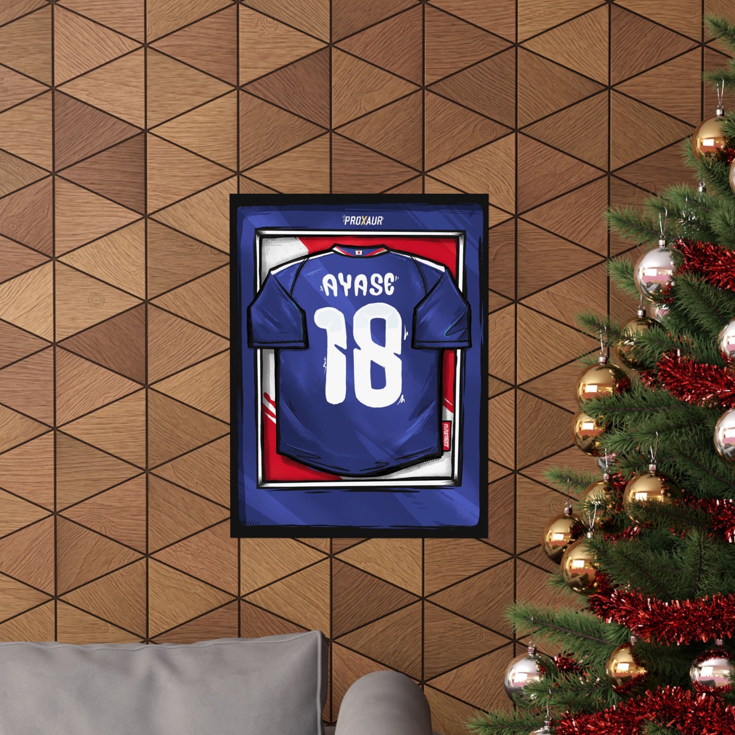 AYASE Japan Fútbol Jersey Poster