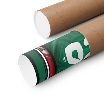 MEXICO Fútbol Pride Jersey Poster