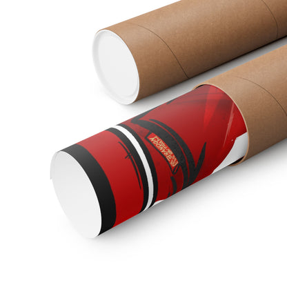 Joe Montana #16 San Francisco 'Classic Red' Jersey Poster