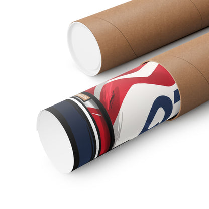 USA Soccer Jersey Poster