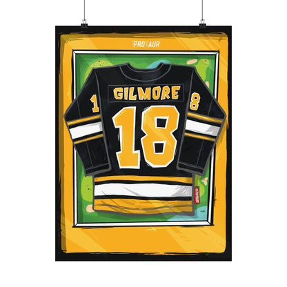 Happy Gilmore #18 Hockey Jersey Poster