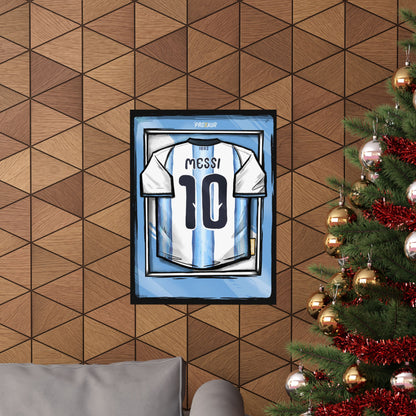 "Messi" Argentina Fútbol Jersey Poster